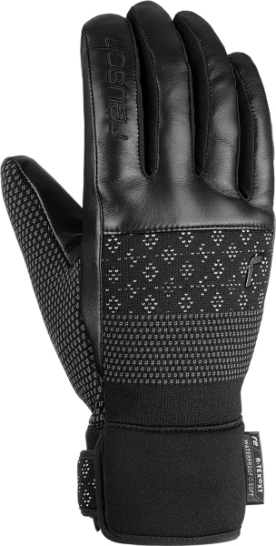 Reusch Re:Knit Elisabeth R-TEX® XT 6131204 7700 black front